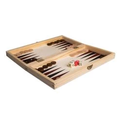 Clown Games 3In1 Spellendoos Hout -Bordspellen 1030875d