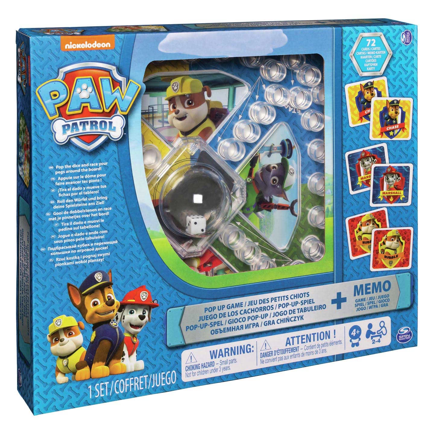 SPIN MASTER PAW Patrol - Memo Match & Pop-up Spel 7 SPIN MASTER PAW Patrol - Memo Match & Pop-up Spel - Afbeelding 5