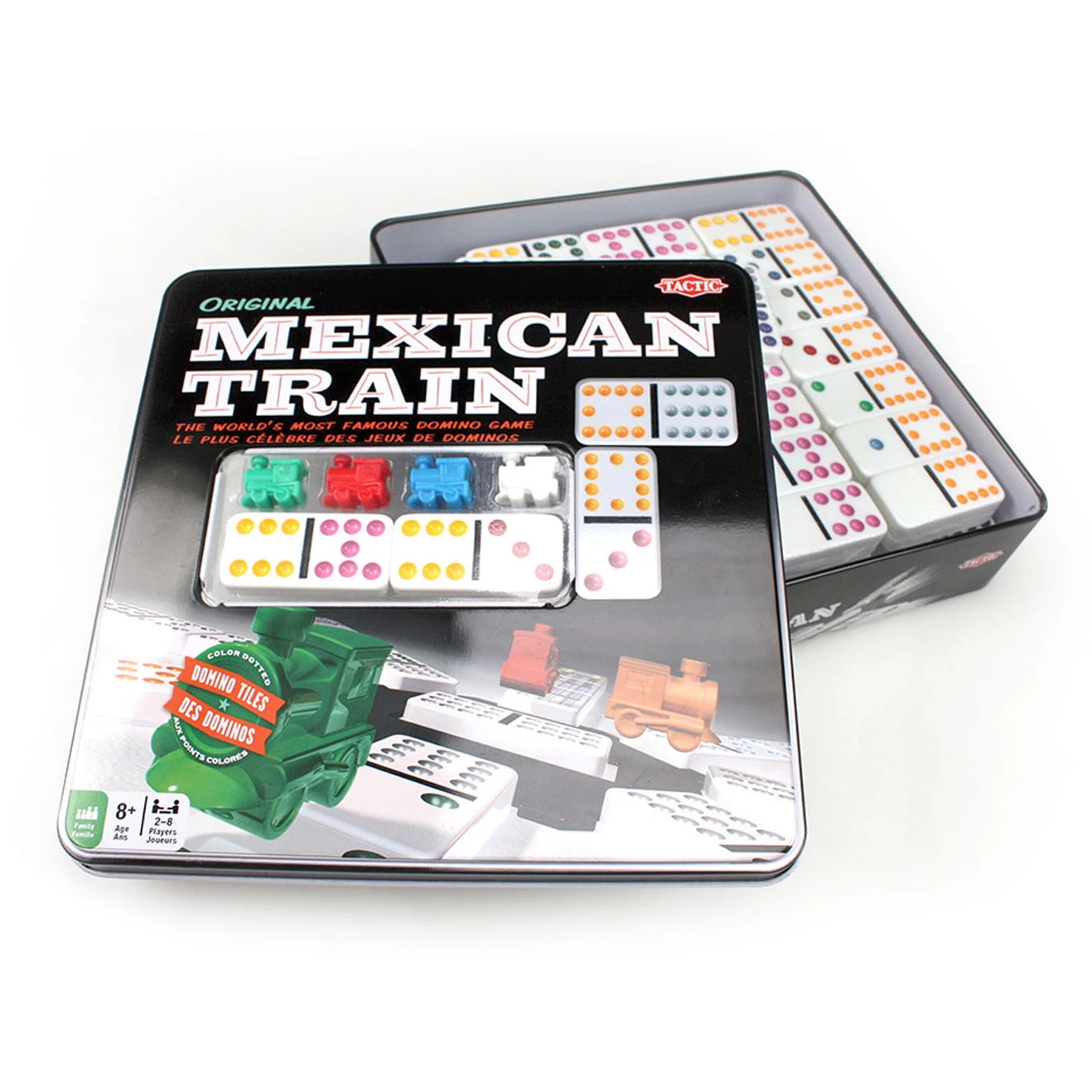 TACTIC Mexican Train Domino Spel 5 TACTIC Mexican Train Domino Spel - Afbeelding 3