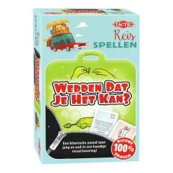 TACTIC Reisspel Wedden Dat Je Het Kan?