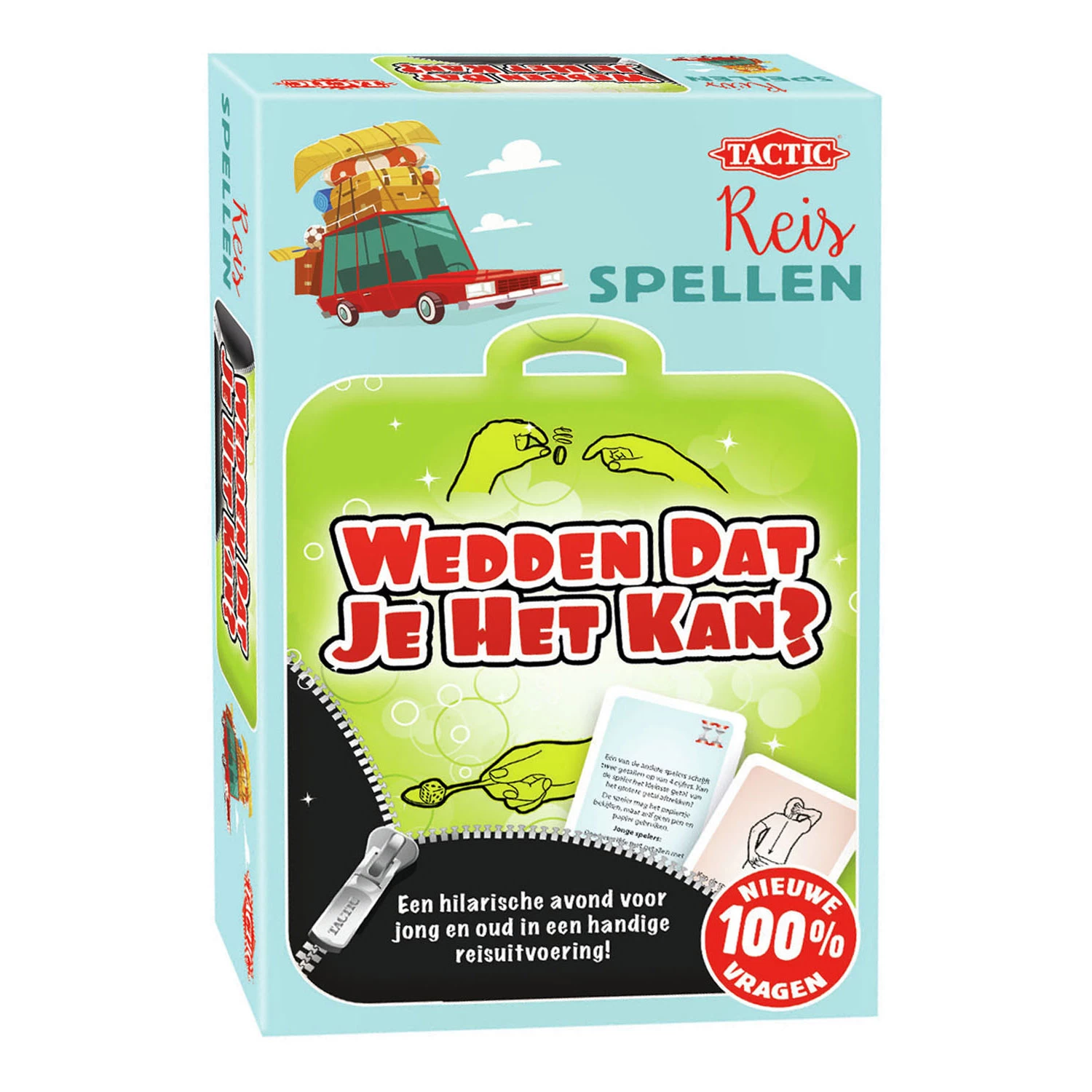 TACTIC Reisspel Wedden Dat Je Het Kan? 3 TACTIC Reisspel Wedden Dat Je Het Kan?