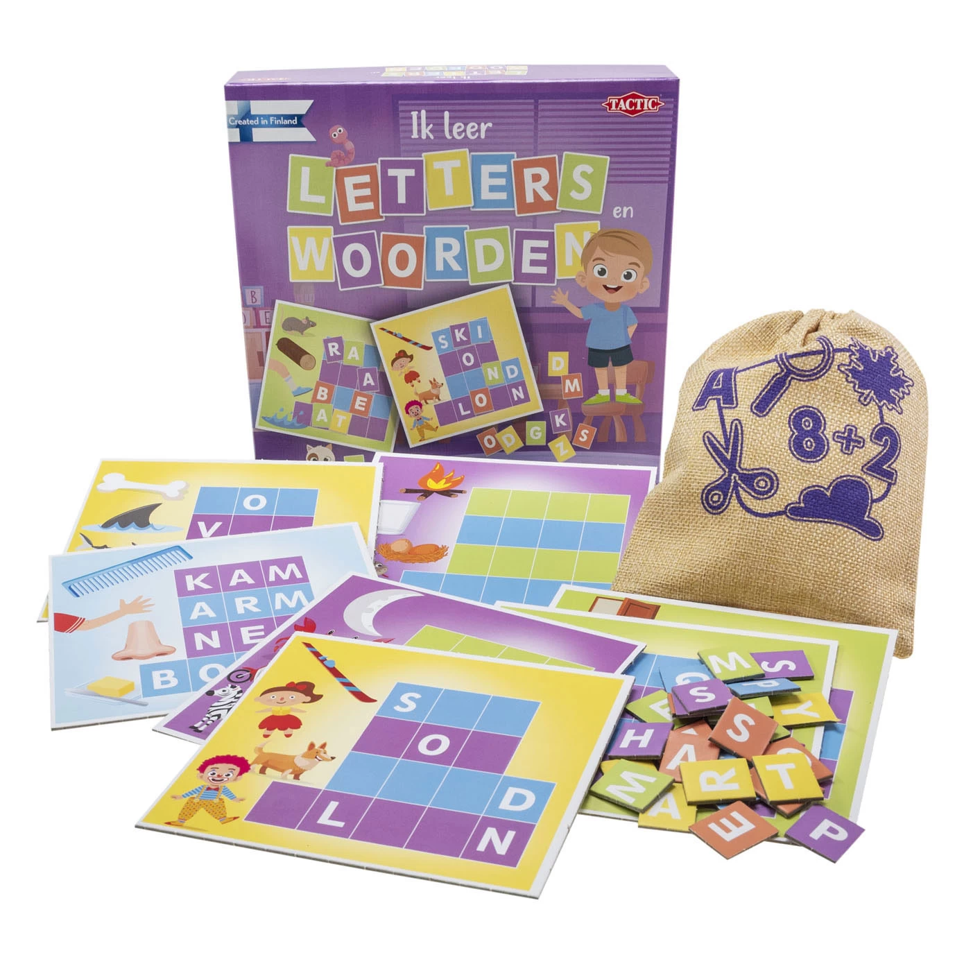 TACTIC Ik Leer Letters En Woorden 4 TACTIC Ik Leer Letters En Woorden - Afbeelding 2