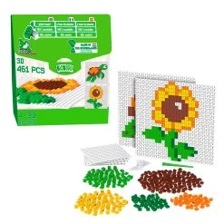 BiOBUDDi Create Bloem En Schildpad, 461dlg.