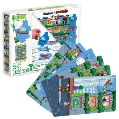 BiOBUDDi 2in1 Puzzel En Memo City Life 9 BiOBUDDi 2in1 Puzzel En Memo City Life -Bordspellen 1410955b