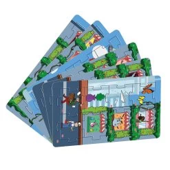 BiOBUDDi 2in1 Puzzel En Memo City Life 10 BiOBUDDi 2in1 Puzzel En Memo City Life -Bordspellen 1410955c