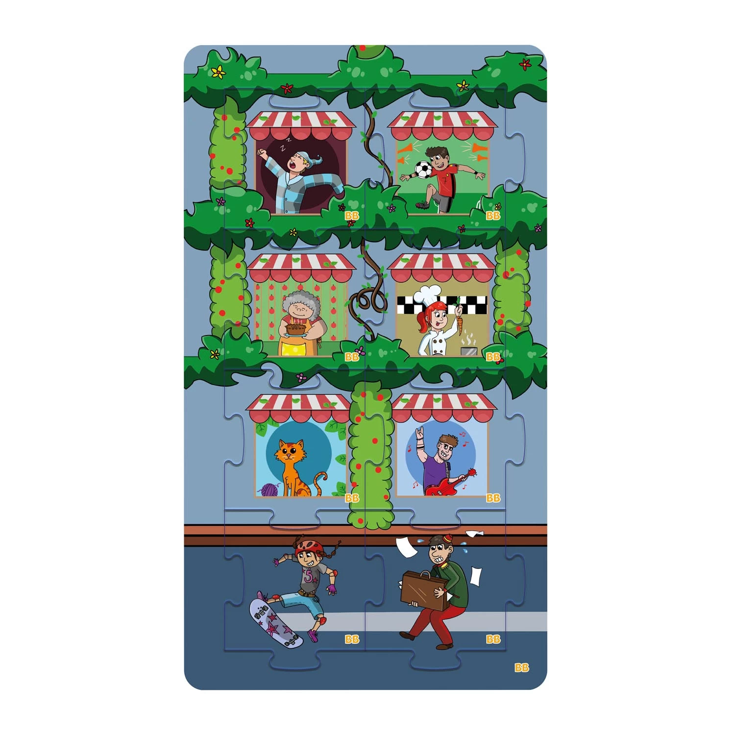 BiOBUDDi 2in1 Puzzel En Memo City Life 6 BiOBUDDi 2in1 Puzzel En Memo City Life - Afbeelding 4