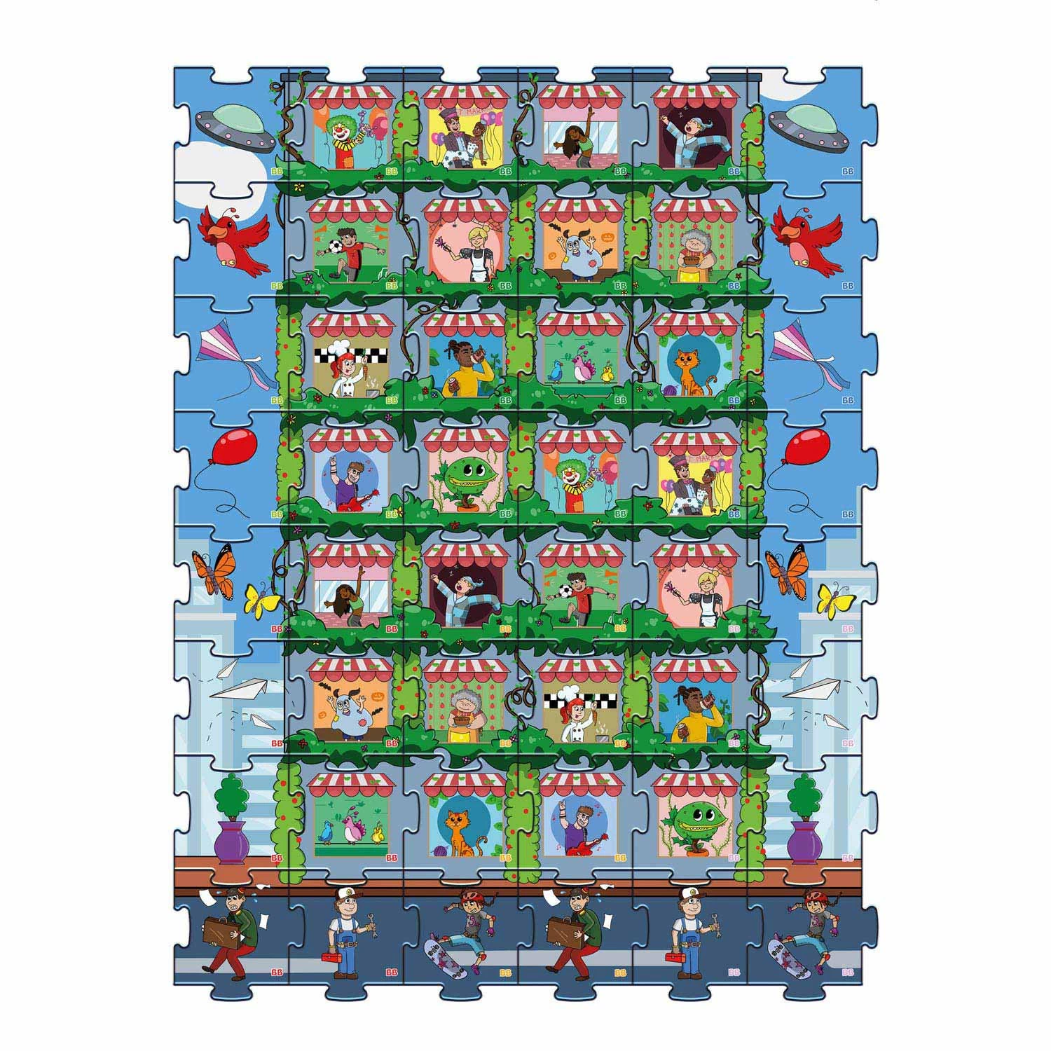 BiOBUDDi 2in1 Puzzel En Memo City Life 7 BiOBUDDi 2in1 Puzzel En Memo City Life - Afbeelding 5