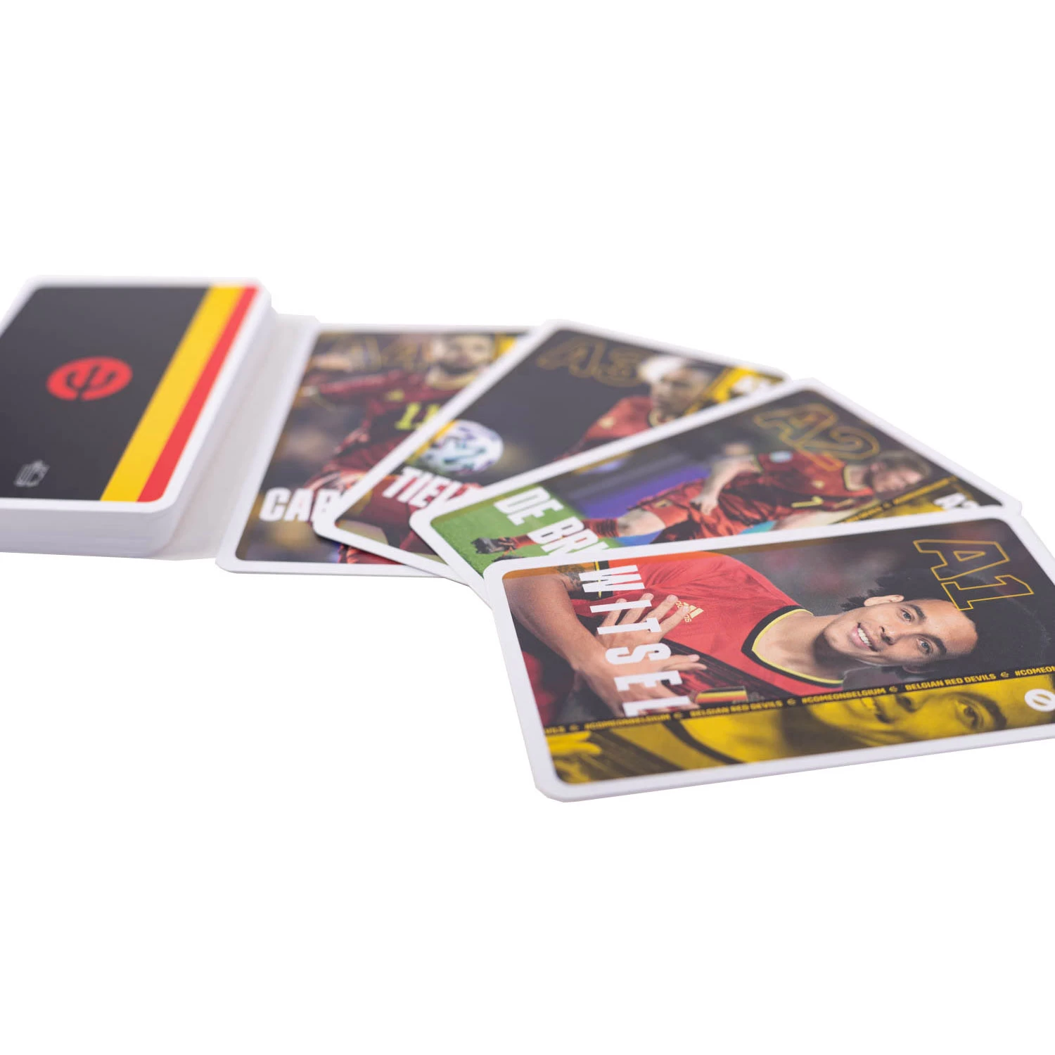 CARTAMUNDI Rode Duivels 2021 4in1 Shuffle Kaartspel 8 CARTAMUNDI Rode Duivels 2021 4in1 Shuffle Kaartspel - Afbeelding 6
