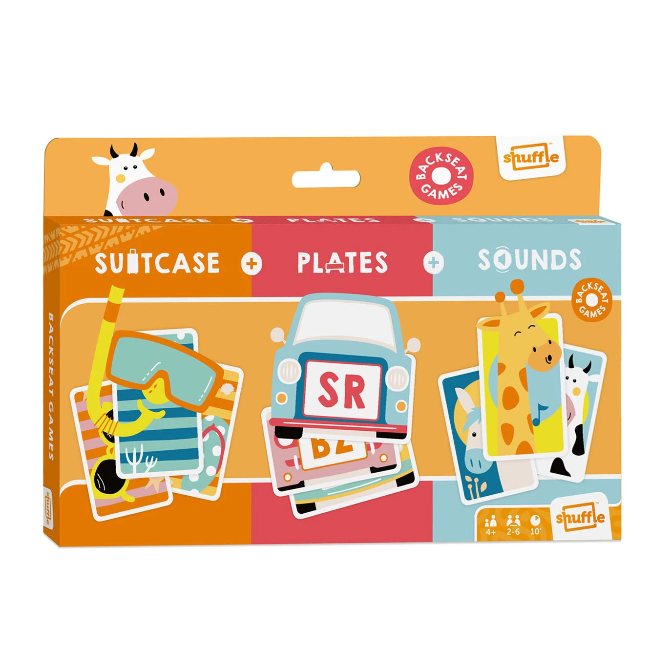 CARTAMUNDI Reisspel 3in1 Suitcase Plates Sounds 3 CARTAMUNDI Reisspel 3in1 Suitcase Plates Sounds