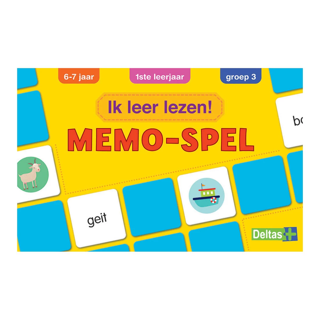 Ik Leer Lezen! Memo-spel 3 Ik Leer Lezen! Memo-spel