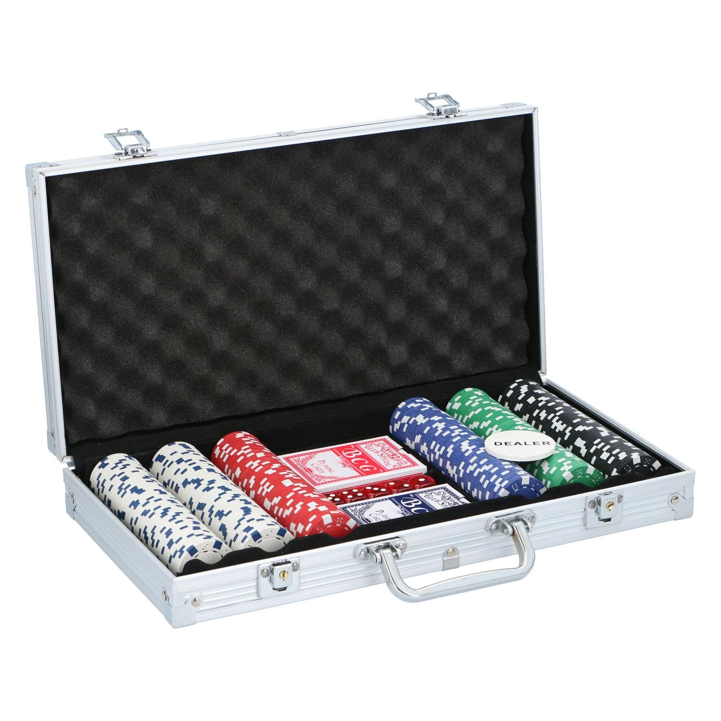 Pokerset In Koffer, 300dlg. 4 Pokerset In Koffer, 300dlg. - Afbeelding 2
