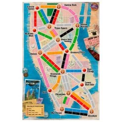 ASMODEE Ticket To Ride New York Bordspel 9 ASMODEE Ticket To Ride New York Bordspel -Bordspellen 2010018c