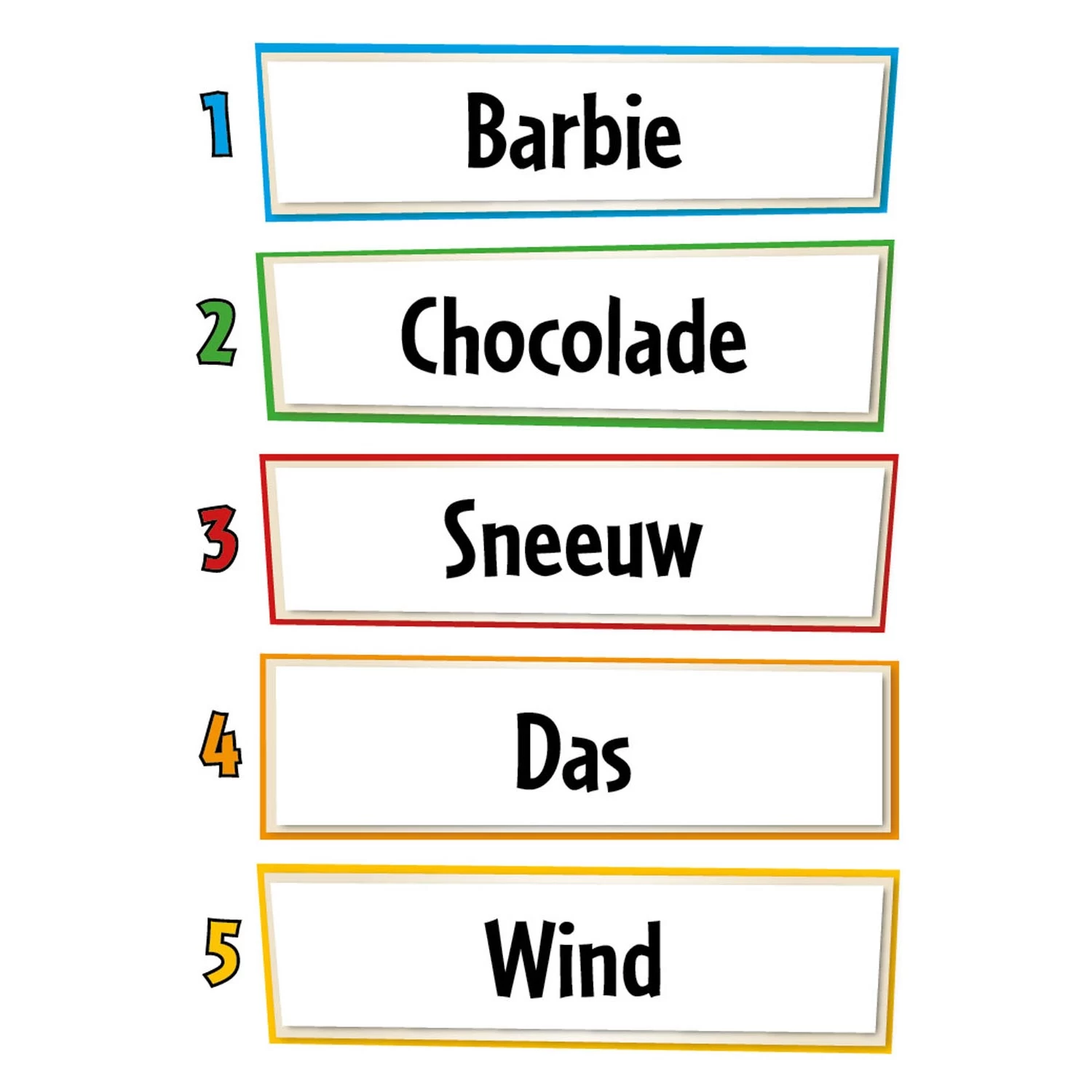 ASMODEE Just One Kaartspel 6 ASMODEE Just One Kaartspel - Afbeelding 4