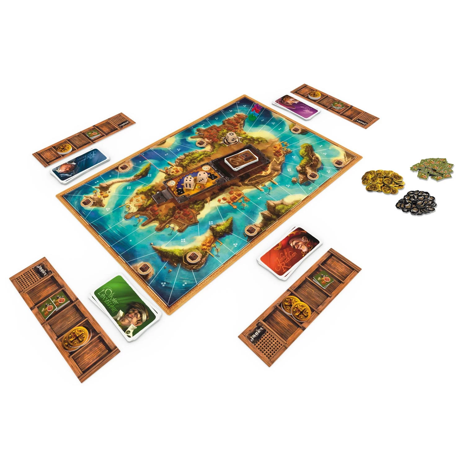 ASMODEE Jamaica Bordspel 5 ASMODEE Jamaica Bordspel - Afbeelding 3