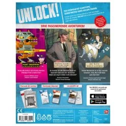 ASMODEE Unlock! 5 Heldhaftige Avonturen -Bordspellen 2010105c