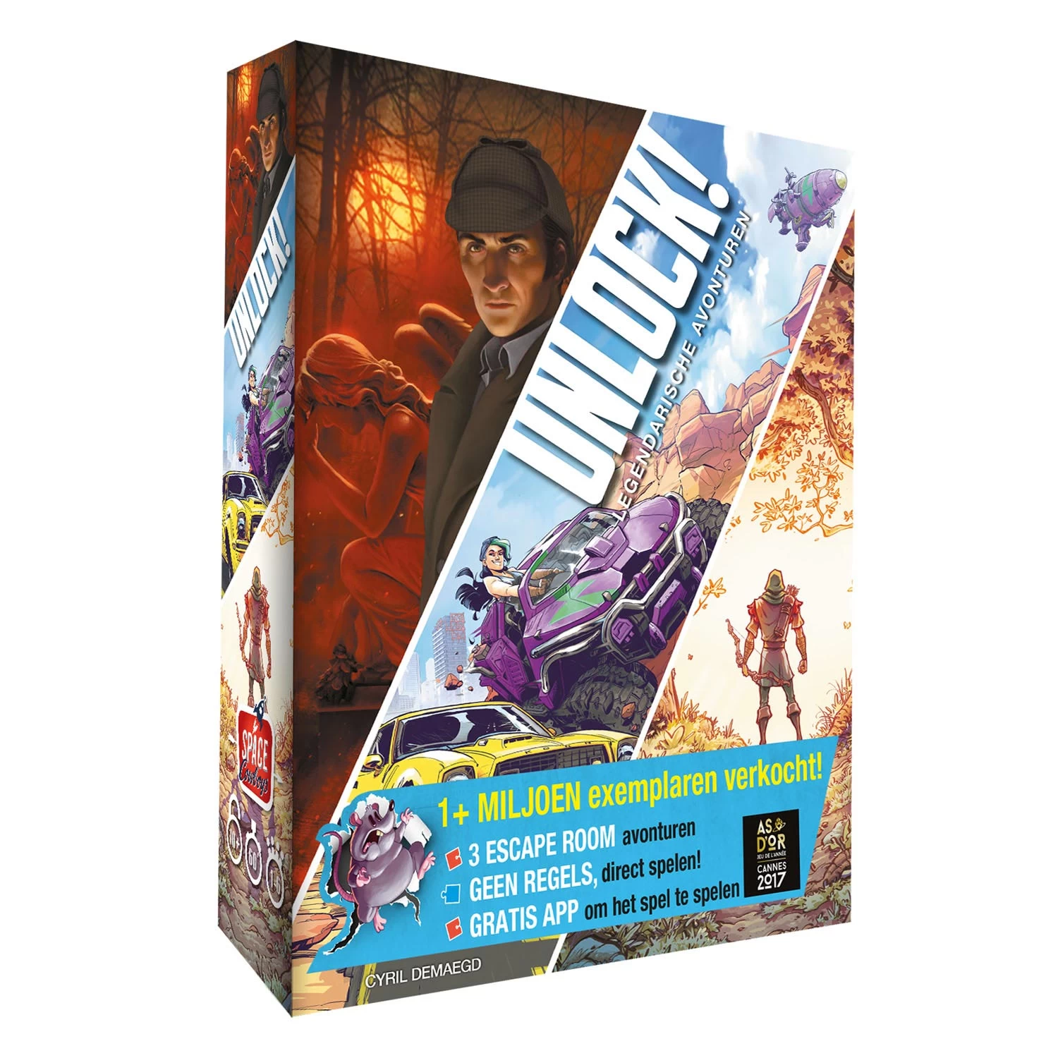 ASMODEE Unlock! 9 Legendarische Avonturen 3 ASMODEE Unlock! 9 Legendarische Avonturen