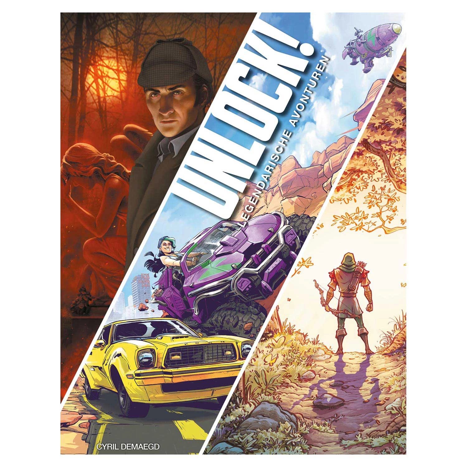 ASMODEE Unlock! 9 Legendarische Avonturen 4 ASMODEE Unlock! 9 Legendarische Avonturen - Afbeelding 2