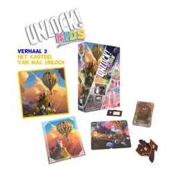 ASMODEE Unlock! Kids Avonturen Van Detectives -Bordspellen 2010110d