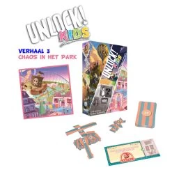 ASMODEE Unlock! Kids Avonturen Van Detectives -Bordspellen 2010110e