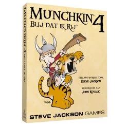 ASMODEE Munchkin 4 - Blij Dat Ik Rij Kaartspel