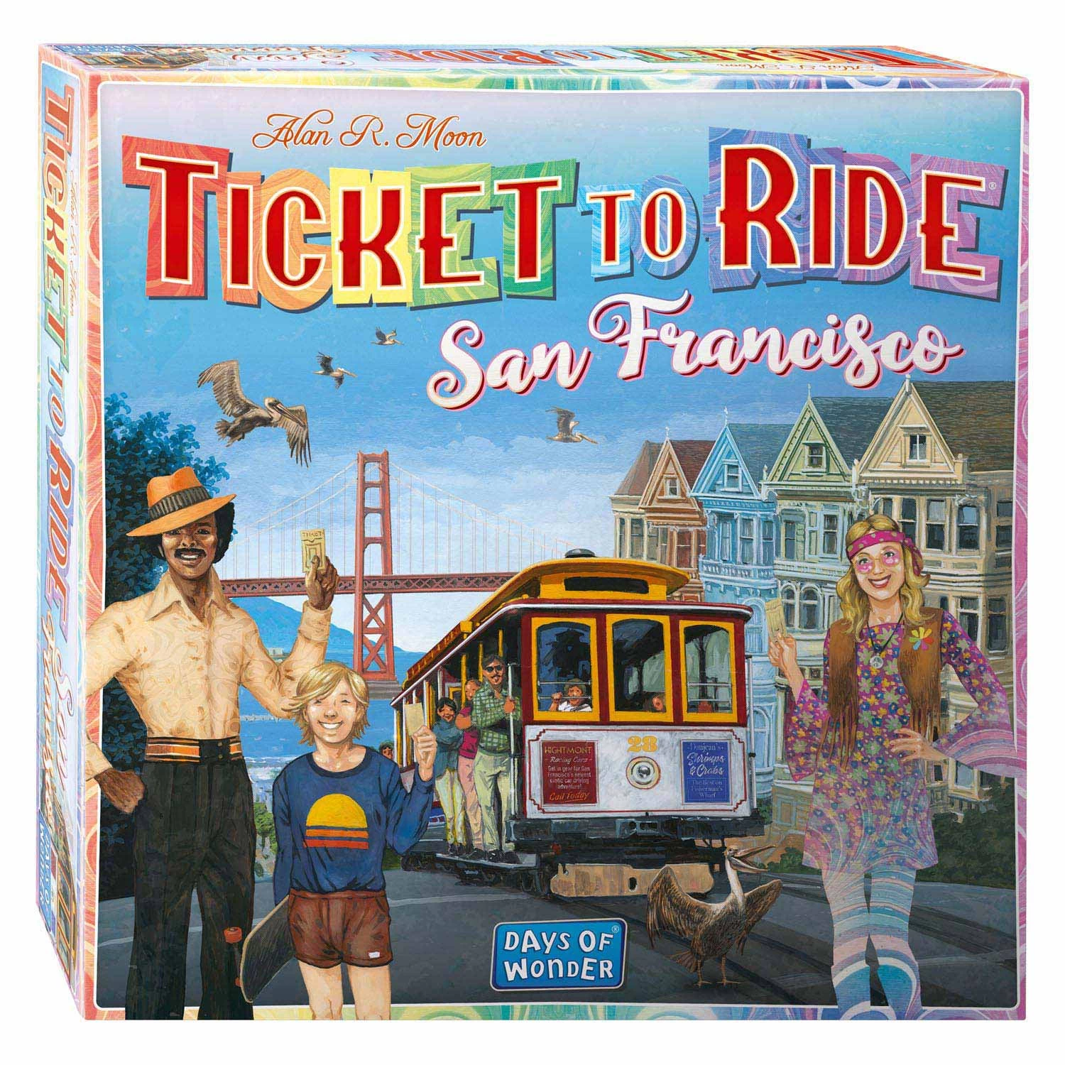 ASMODEE Ticket To Ride - San Francisco Bordspel 3 ASMODEE Ticket To Ride - San Francisco Bordspel