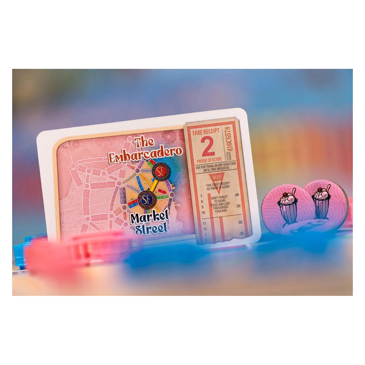ASMODEE Ticket To Ride - San Francisco Bordspel 7 ASMODEE Ticket To Ride - San Francisco Bordspel - Afbeelding 5