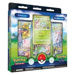 ASMODEE Pokémon TCG GO Pin Box Collection - Bulbasaur