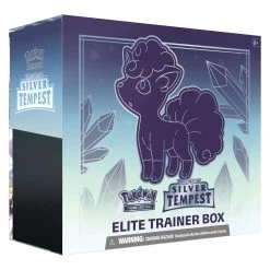 ASMODEE Pokemon TCG Sword & Shield Silver Tempest Elite Trainer Box