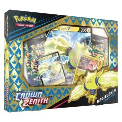 ASMODEE Pokemon TCG Crown Zenith Regieleki V Box