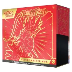 ASMODEE Pokemon TCG Scarlet & Violet Elite Trainer Box - Koraidon -Bordspellen 2010209Ac