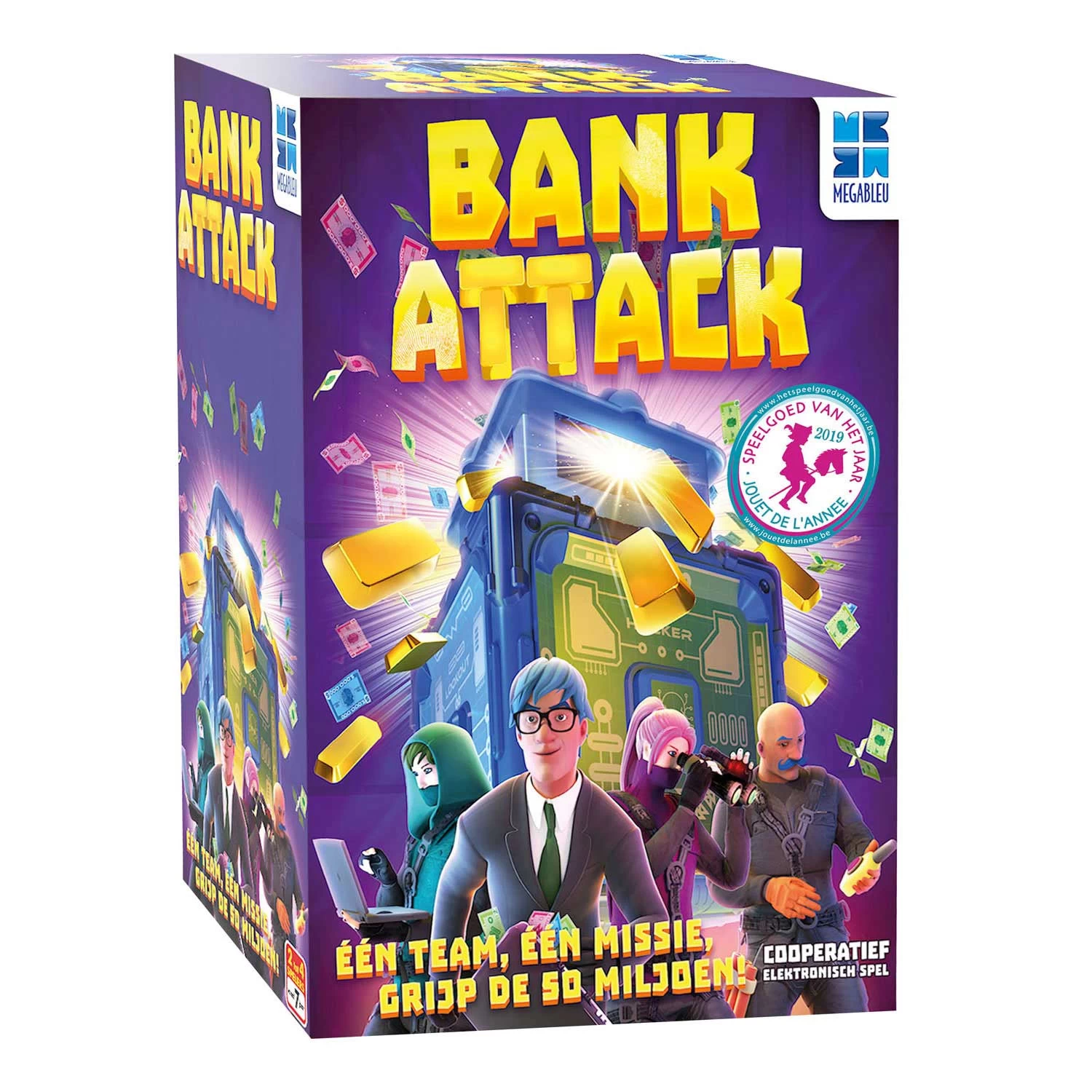 Megableu Bank Attack - Gezelschapsspel 3 Megableu Bank Attack - Gezelschapsspel
