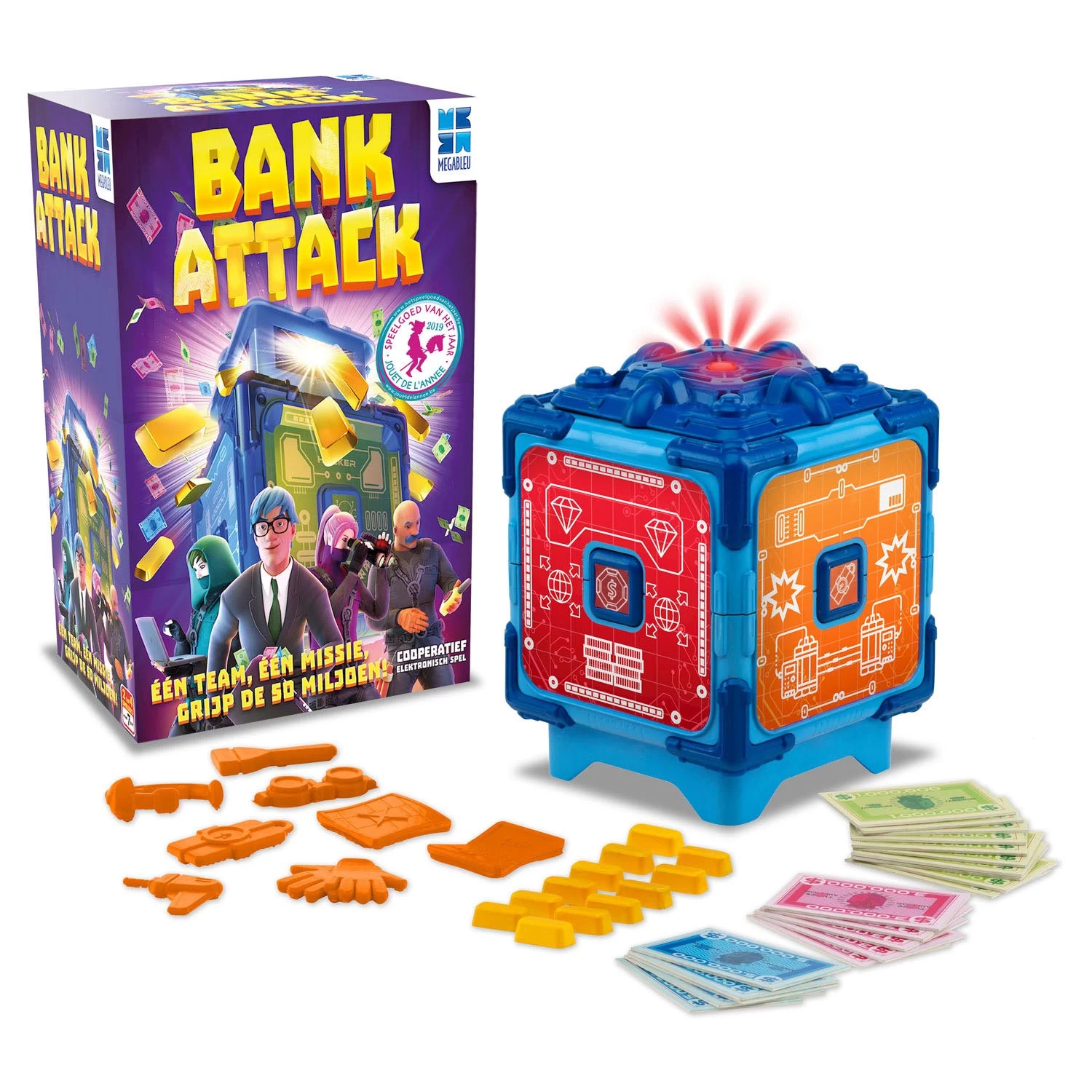 Megableu Bank Attack - Gezelschapsspel 4 Megableu Bank Attack - Gezelschapsspel - Afbeelding 2