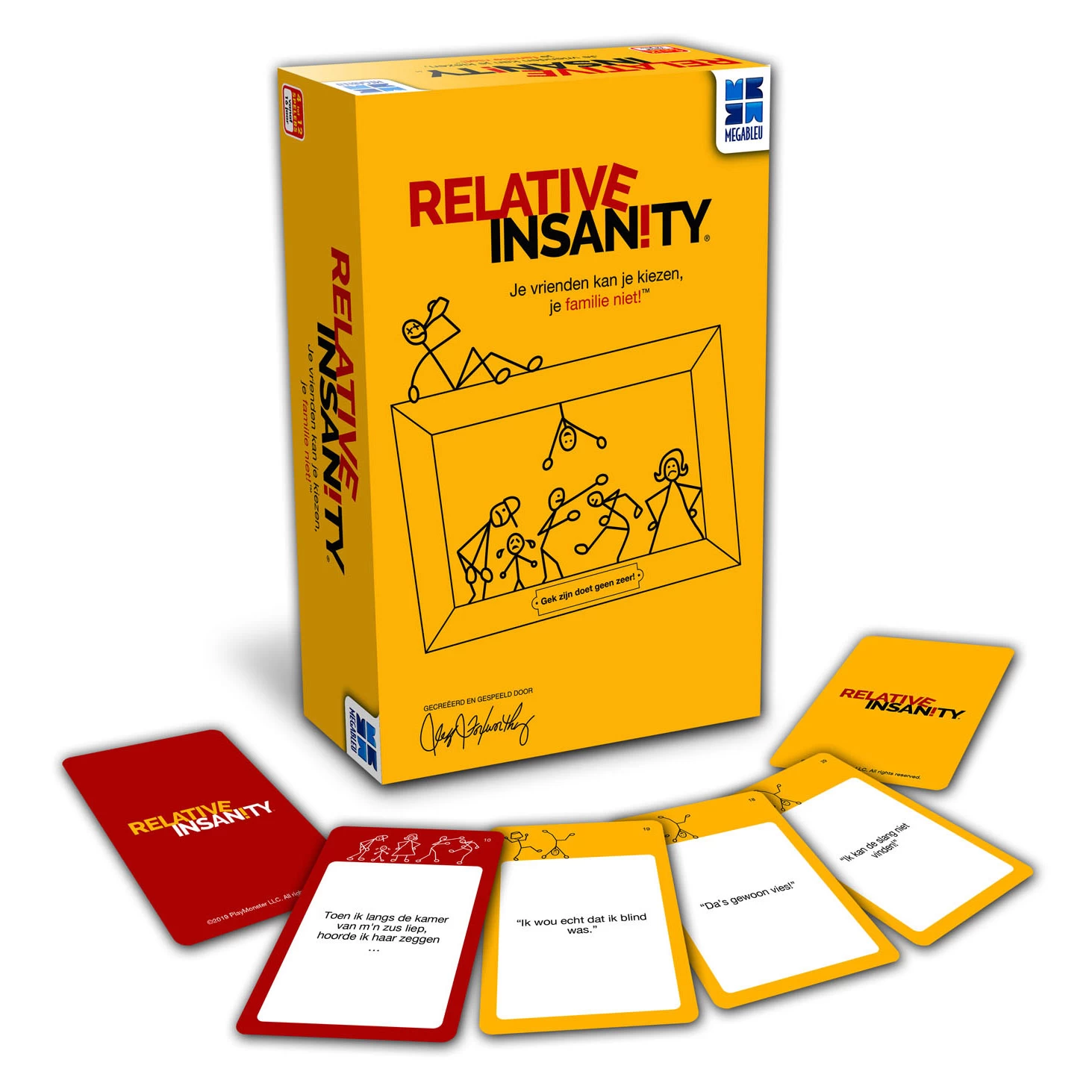 Megableu Relative Insanity - Kaartspel 5 Megableu Relative Insanity - Kaartspel - Afbeelding 3