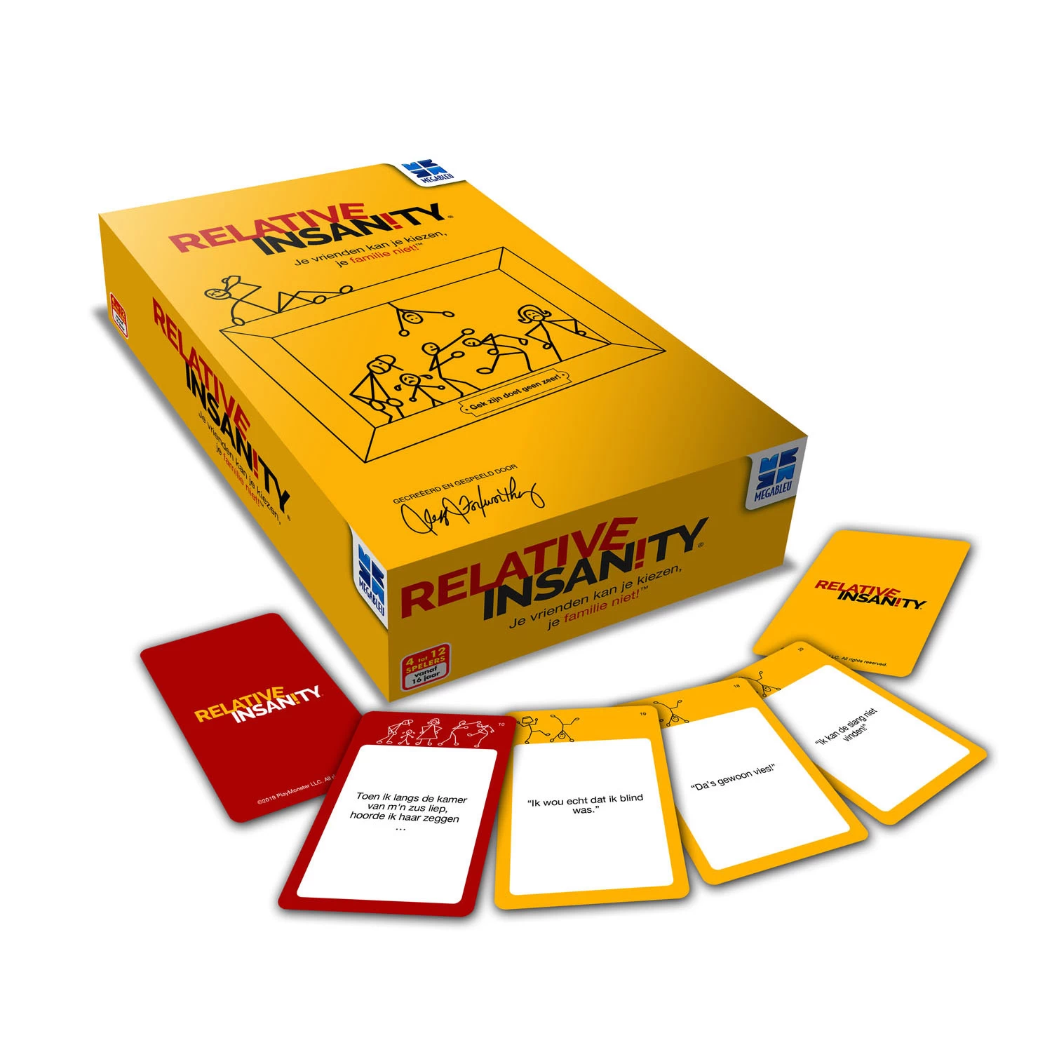 Megableu Relative Insanity - Kaartspel 7 Megableu Relative Insanity - Kaartspel - Afbeelding 5