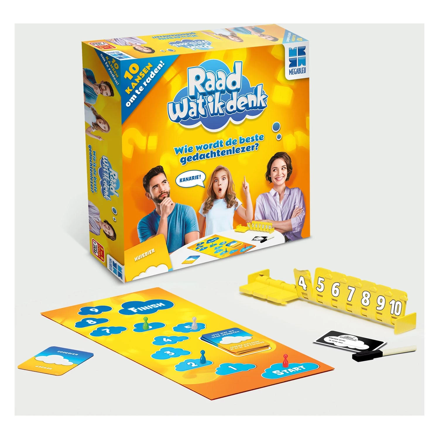 Megableu Rara Wat Denk Ik?! - Bordspel 4 Megableu Rara Wat Denk Ik?! - Bordspel - Afbeelding 2
