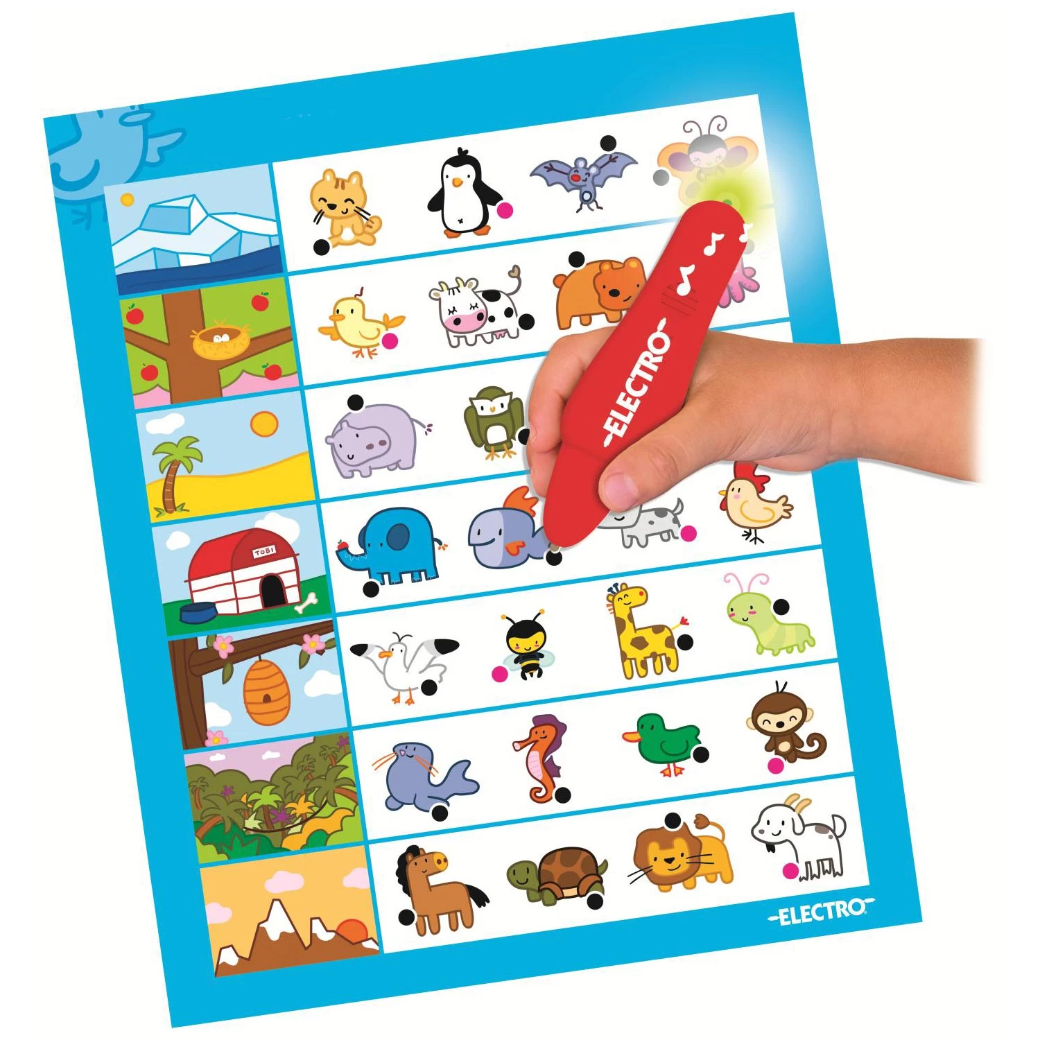 Jumbo Electro Wonderpen Dierenpret Educatief Spel 4 Jumbo Electro Wonderpen Dierenpret Educatief Spel - Afbeelding 2