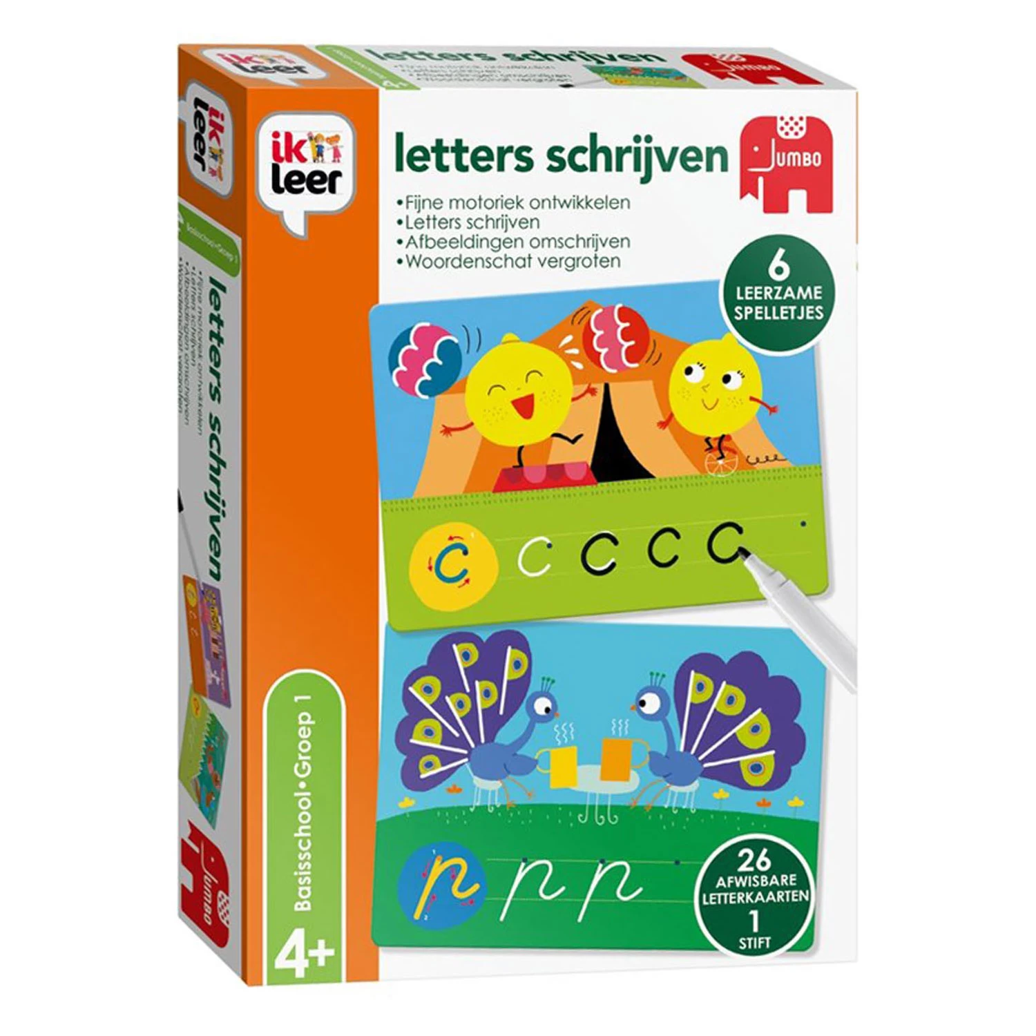 Jumbo Ik Leer Letters Schrijven Educatief Spel 3 Jumbo Ik Leer Letters Schrijven Educatief Spel