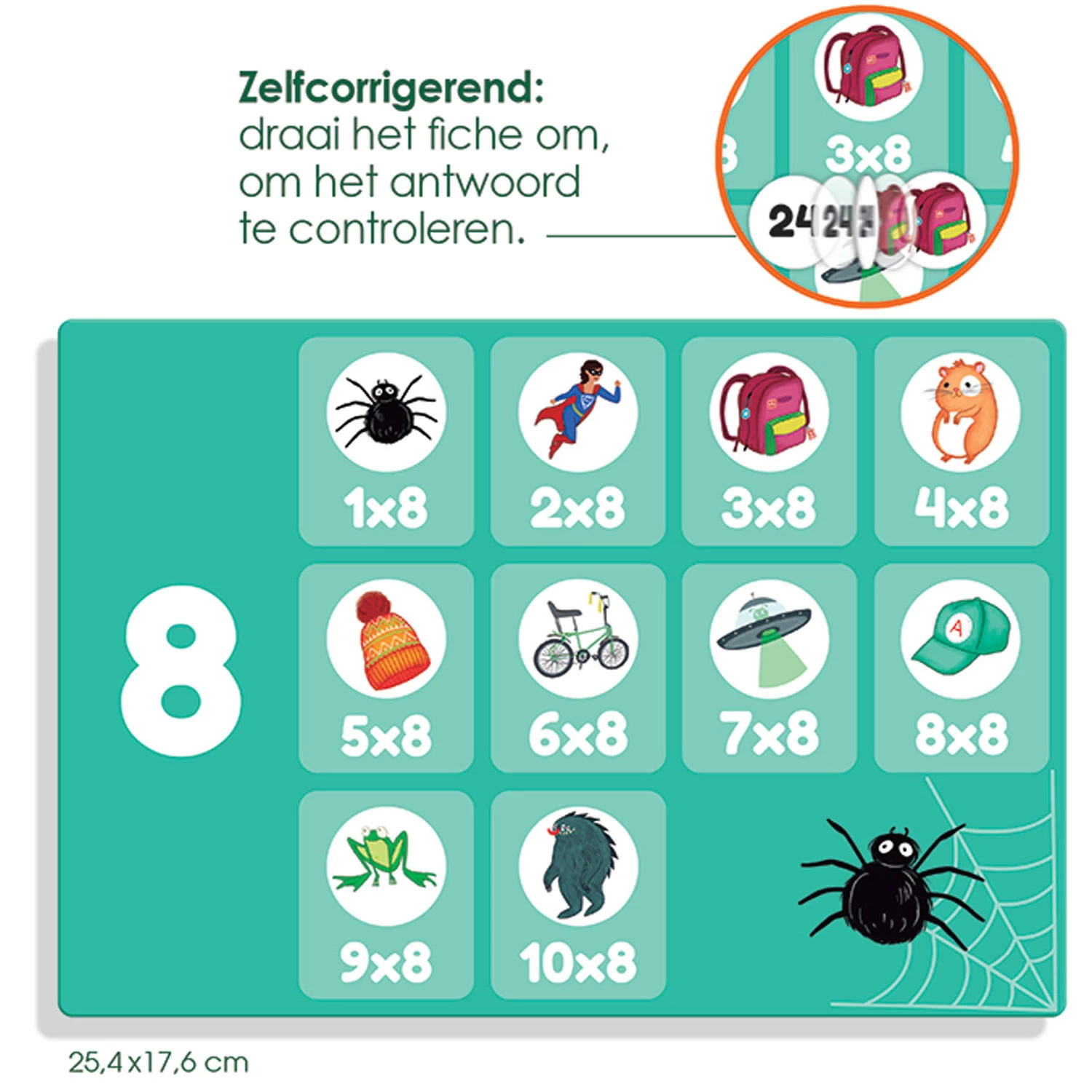 Jumbo Ik Leer De Tafels Educatief Spel 5 Jumbo Ik Leer De Tafels Educatief Spel - Afbeelding 3