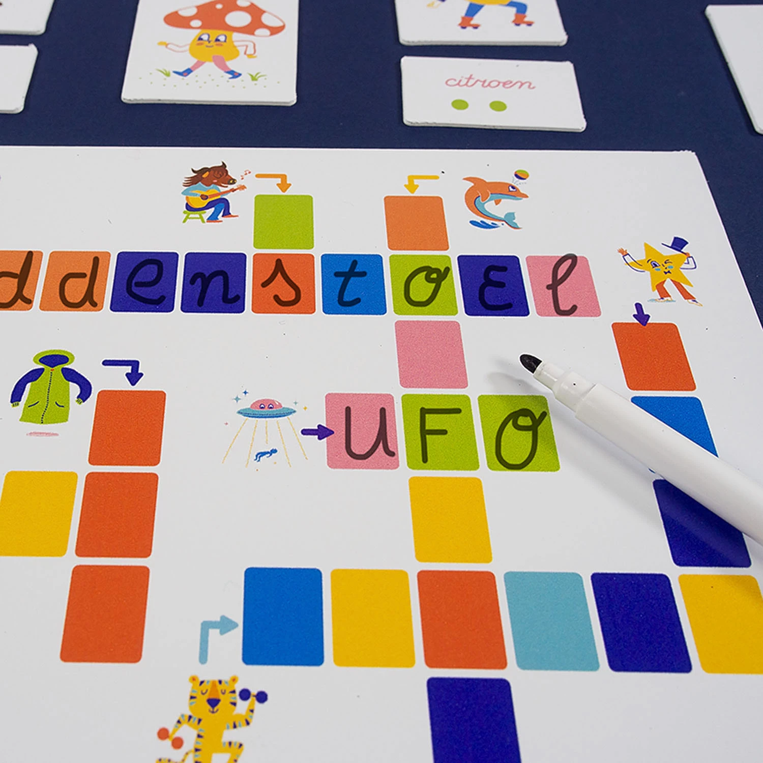 Jumbo Ik Leer Ontdekken Letters Educatief Spel 5 Jumbo Ik Leer Ontdekken Letters Educatief Spel - Afbeelding 3
