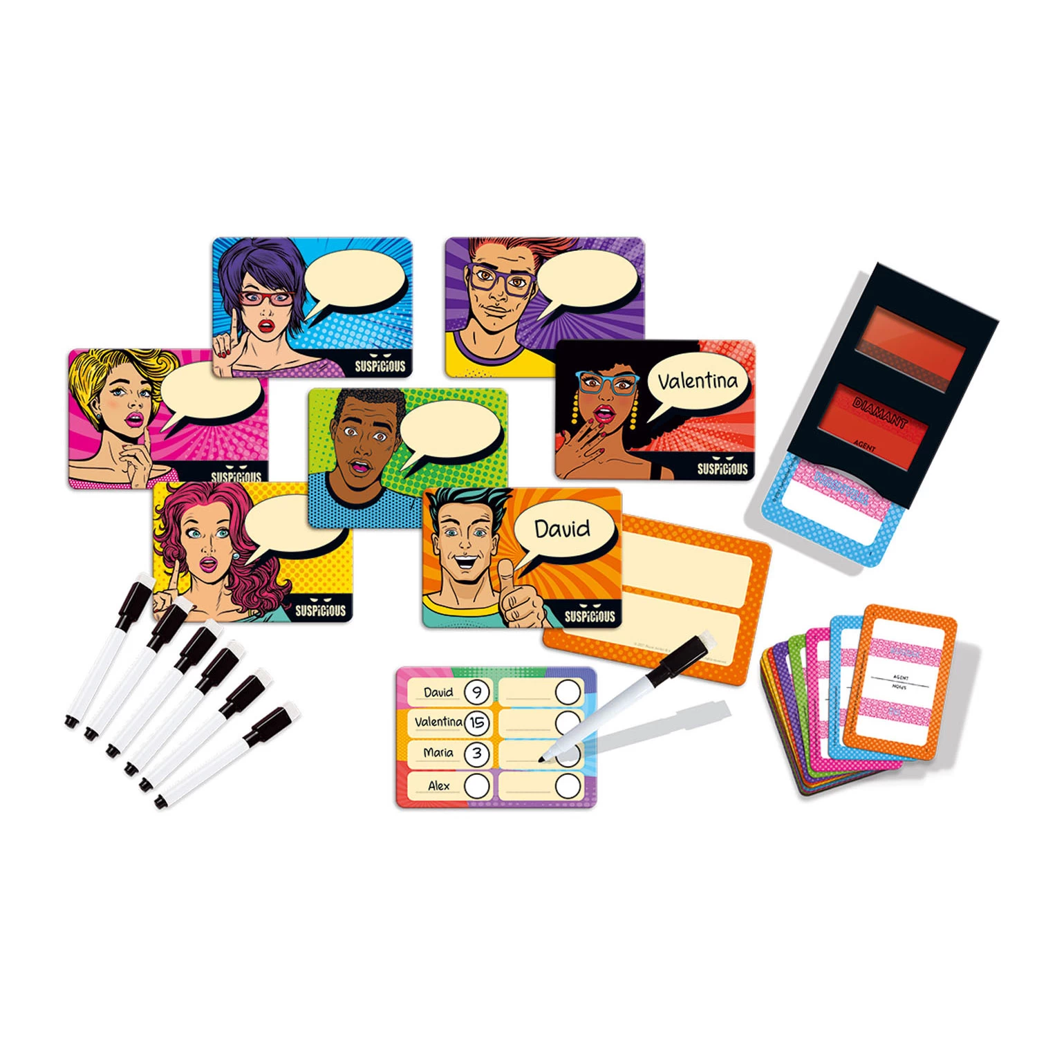 Jumbo Suspicious Kaartspel 4 Jumbo Suspicious Kaartspel - Afbeelding 2