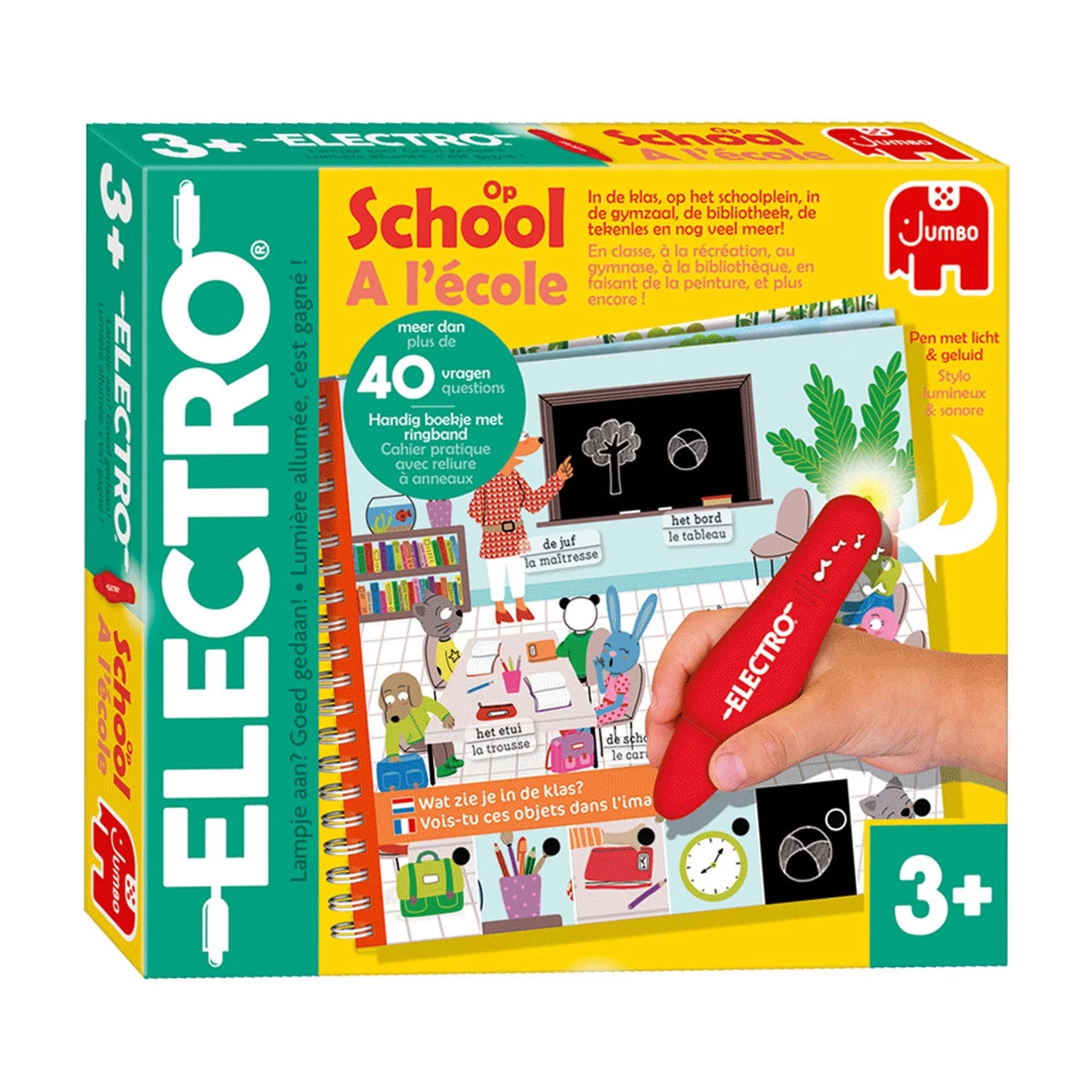 Jumbo Electro - Op School Educatief Spel 3 Jumbo Electro - Op School Educatief Spel