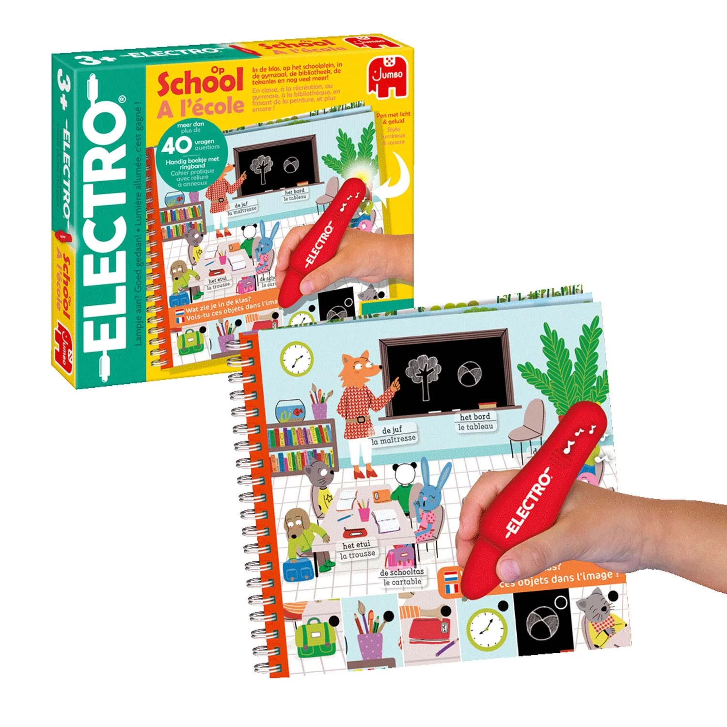 Jumbo Electro - Op School Educatief Spel 4 Jumbo Electro - Op School Educatief Spel - Afbeelding 2