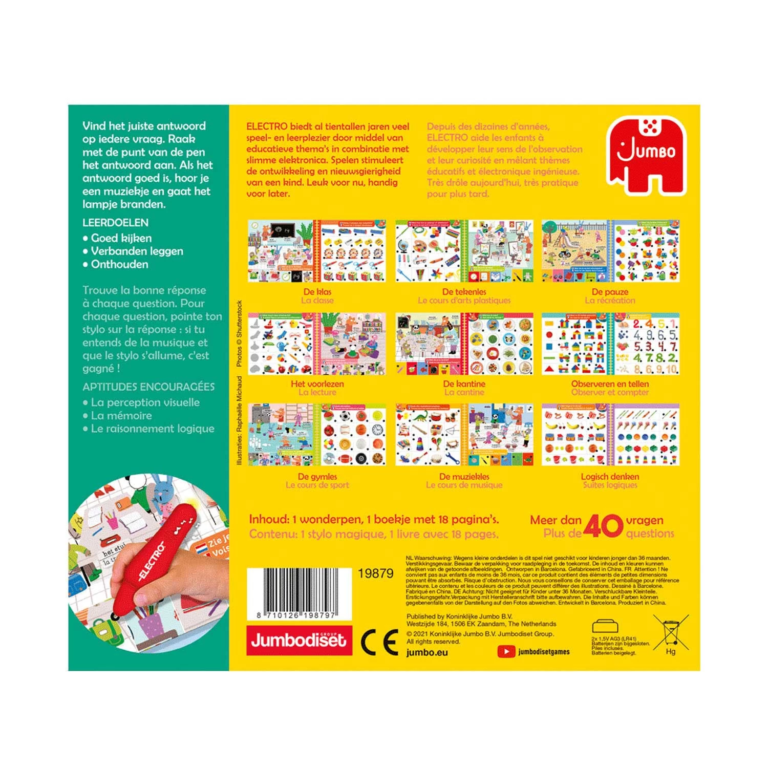 Jumbo Electro - Op School Educatief Spel 9 Jumbo Electro - Op School Educatief Spel - Afbeelding 7