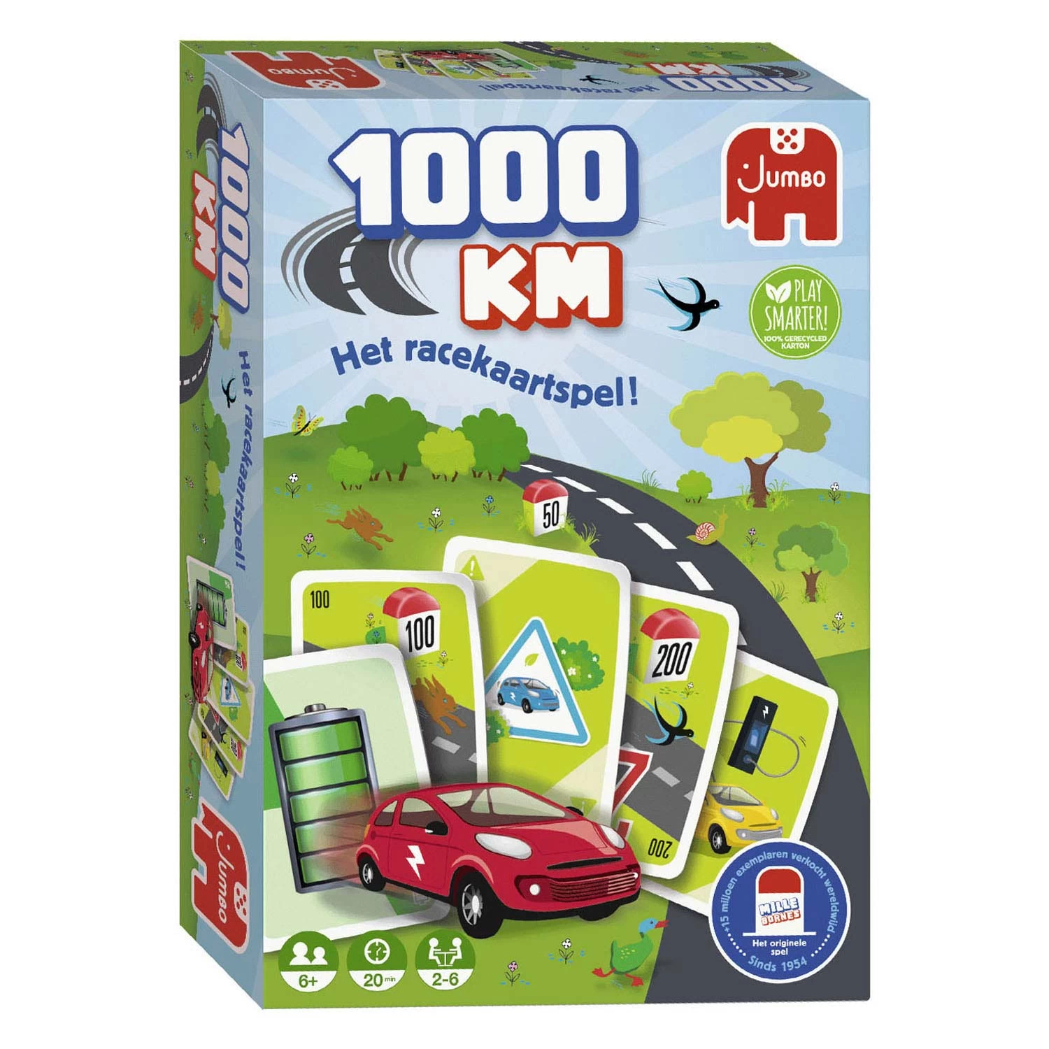 Jumbo 1000KM Kaartspel 3 Jumbo 1000KM Kaartspel