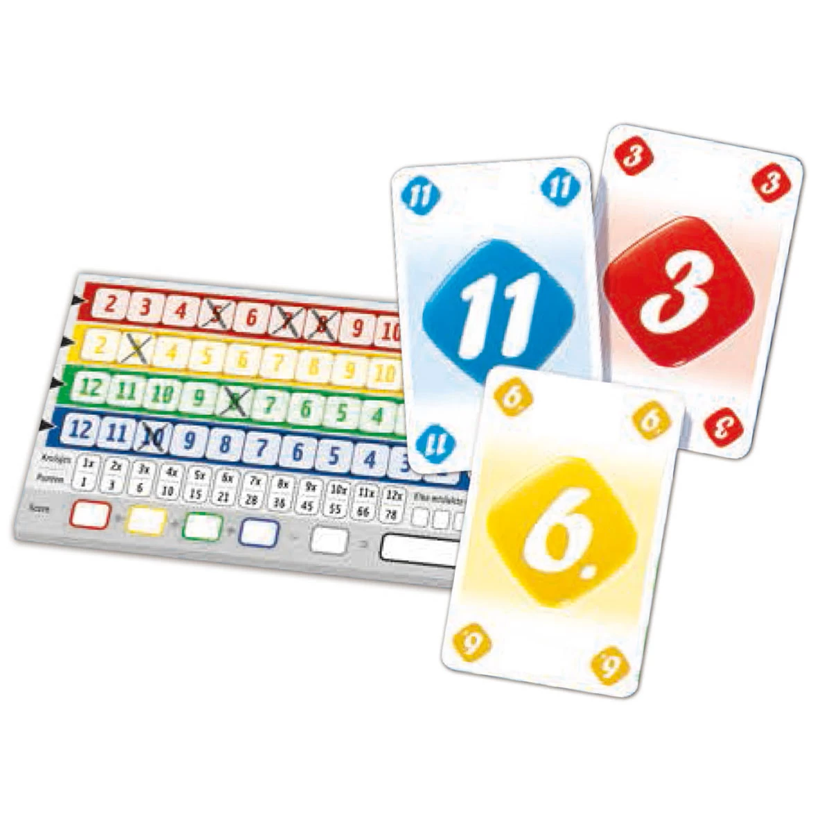 Qwixx - Het Kaartspel 4 Qwixx - Het Kaartspel - Afbeelding 2