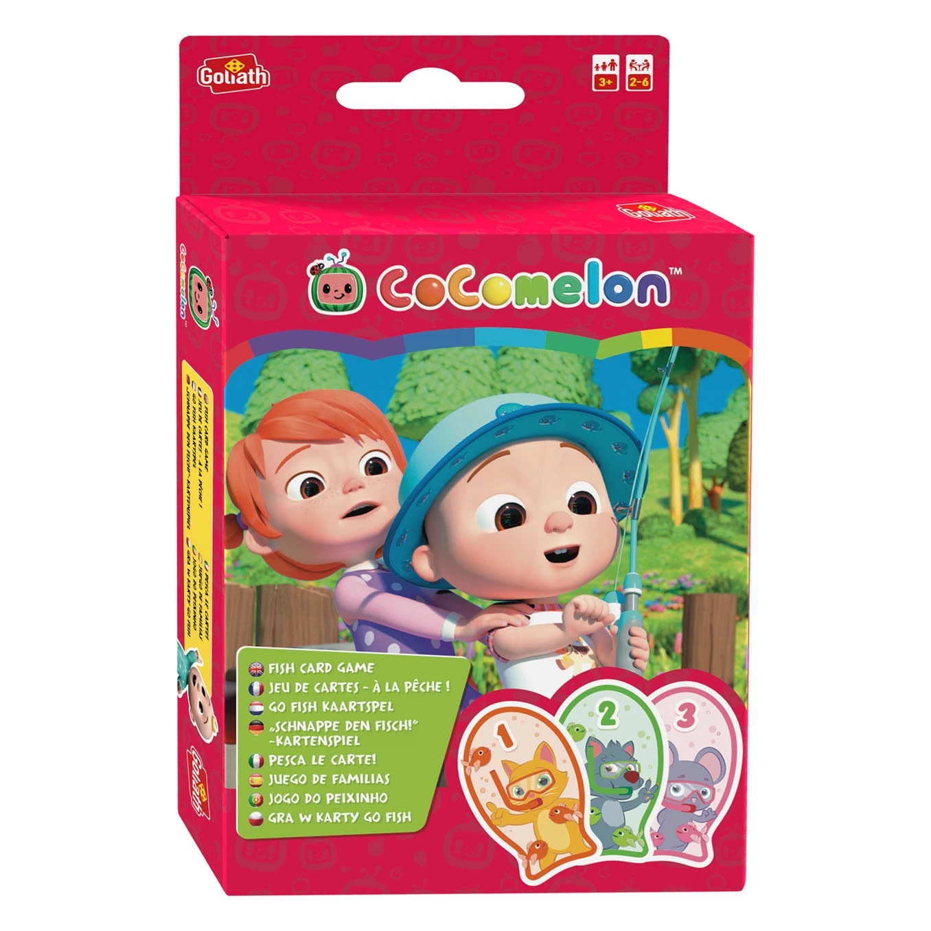 Goliath CoComelon Go Fish Kaartspel 3 Goliath CoComelon Go Fish Kaartspel