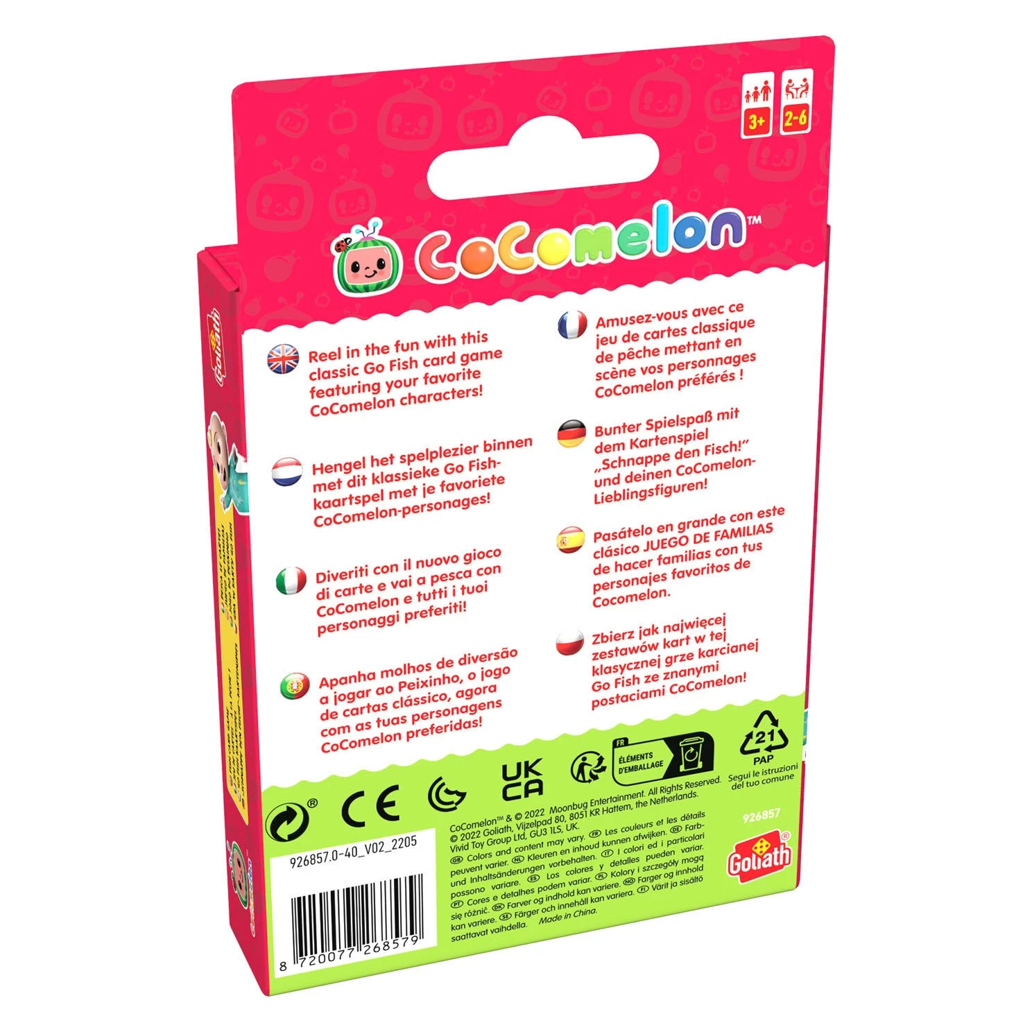 Goliath CoComelon Go Fish Kaartspel 6 Goliath CoComelon Go Fish Kaartspel - Afbeelding 4