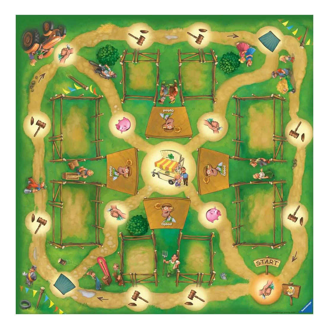 Ravensburger Koehandel Bordspel 6 Ravensburger Koehandel Bordspel - Afbeelding 4