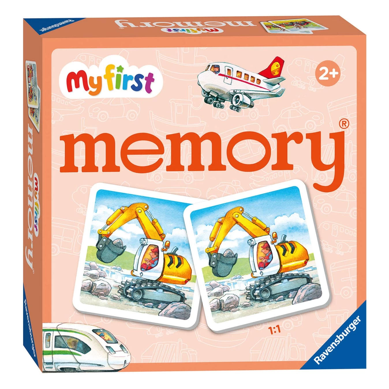 Ravensburger Memory Voertuigen 3 Ravensburger Memory Voertuigen