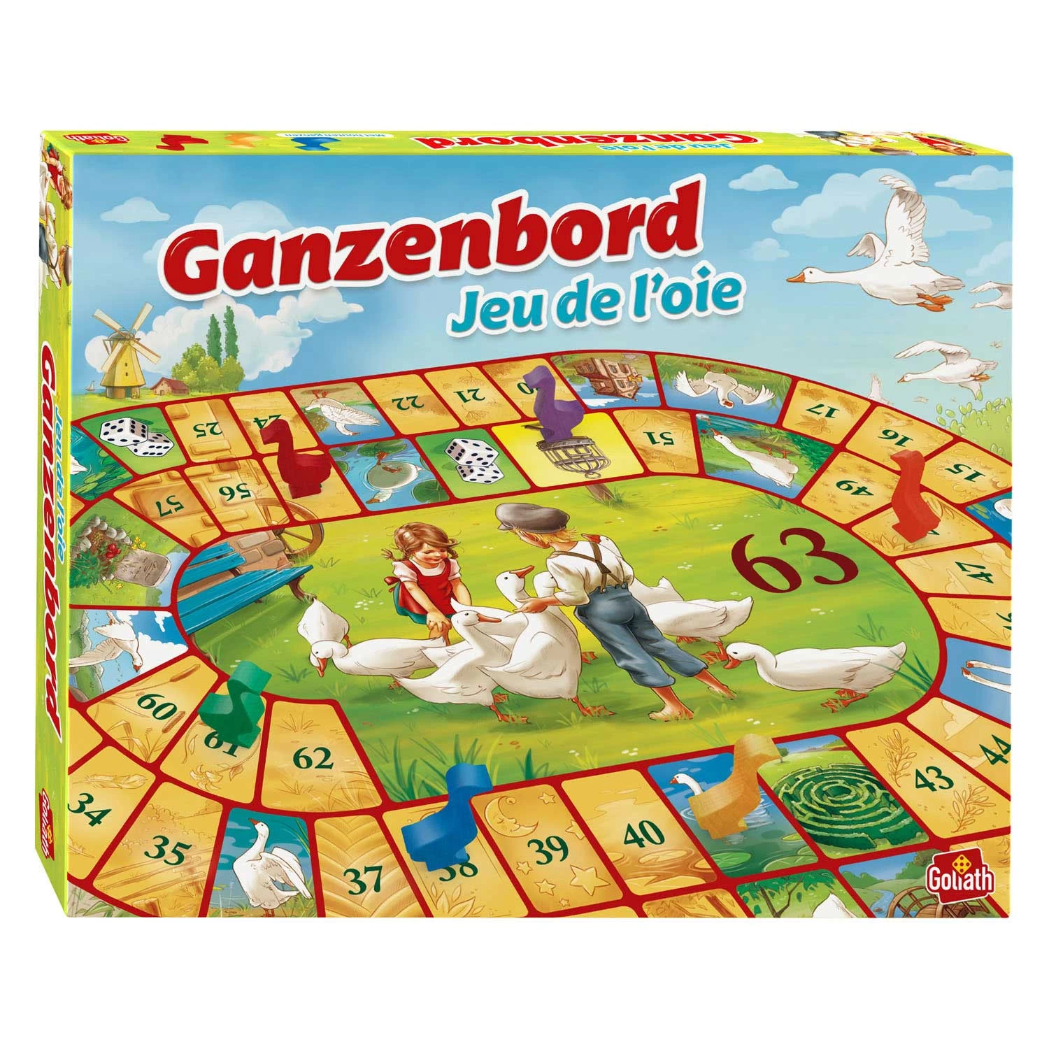 Goliath Ganzenbord Bordspel 3 Goliath Ganzenbord Bordspel